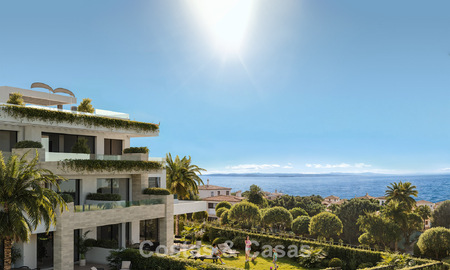 Nouveau sur le marché. Appartements de charme élégants à vendre à distance de marche de la plage à l'ouest d'Estepona 775420