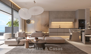 Nouveau sur le marché. Appartements de charme élégants à vendre à distance de marche de la plage à l'ouest d'Estepona 775426 