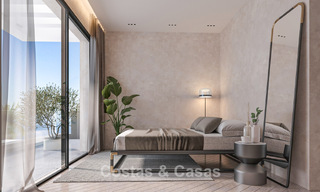 Nouveau sur le marché. Appartements de charme élégants à vendre à distance de marche de la plage à l'ouest d'Estepona 775429 