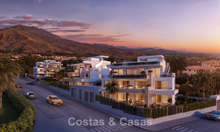 Nouveau sur le marché. Appartements de charme élégants à vendre à distance de marche de la plage à l'ouest d'Estepona 775438 