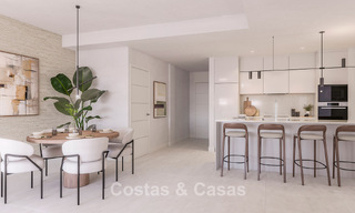 Appartements modernes de nouvelle construction à vendre à proximité de la plage et avec vue sur la mer à Estepona Ouest 775326 