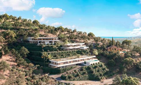 Villa de design à vendre, entourée de verdure luxuriante, dans une prestigieuse communauté fermée à Benahavis - Marbella 775386