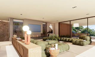 Villa de design à vendre, entourée de verdure luxuriante, dans une prestigieuse communauté fermée à Benahavis - Marbella 775387 