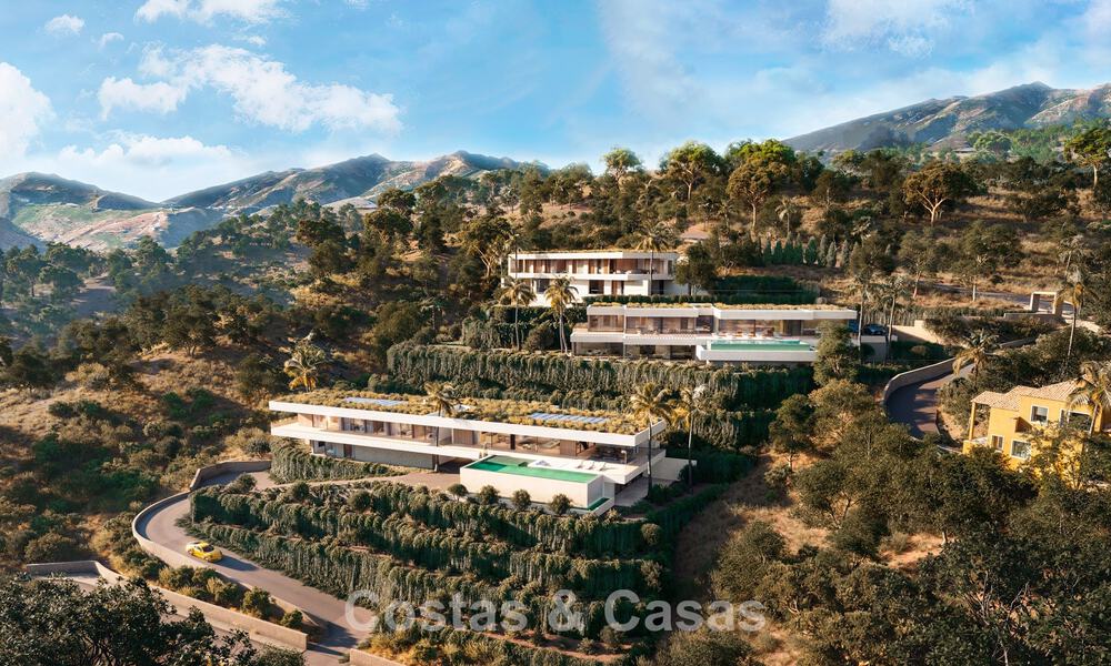 Belle villa contemporaine de style méditerranéen à vendre dans un complexe résidentiel fermé à Benahavis - Marbella 775525