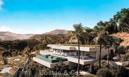 Belle villa contemporaine de style méditerranéen à vendre dans un complexe résidentiel fermé à Benahavis - Marbella 775526