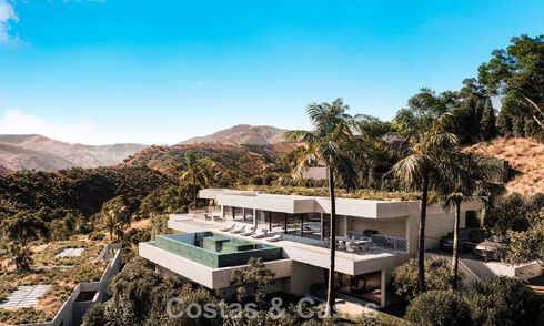 Belle villa contemporaine de style méditerranéen à vendre dans un complexe résidentiel fermé à Benahavis - Marbella 775526