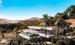 Belle villa contemporaine de style méditerranéen à vendre dans un complexe résidentiel fermé à Benahavis - Marbella 775526 