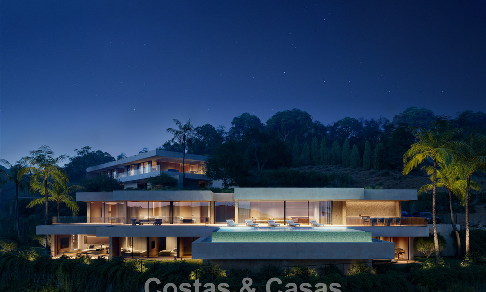 Belle villa contemporaine de style méditerranéen à vendre dans un complexe résidentiel fermé à Benahavis - Marbella 775527