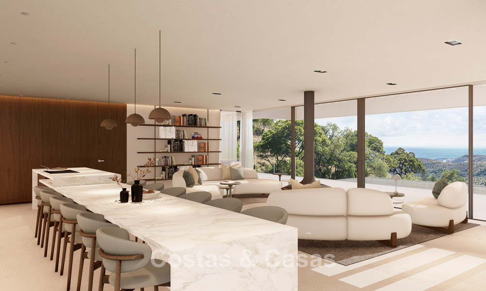 Belle villa contemporaine de style méditerranéen à vendre dans un complexe résidentiel fermé à Benahavis - Marbella 775529