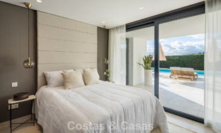 Villa luxueuse de style moderne à vendre, en bordure du terrain de golf à Nueva Andalucia, Marbella 775550 