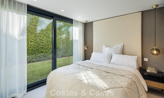 Villa luxueuse de style moderne à vendre, en bordure du terrain de golf à Nueva Andalucia, Marbella 775552 