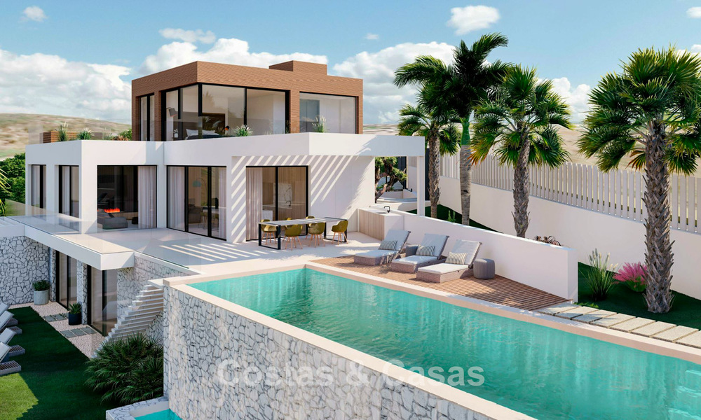 Villa de luxe moderne de nouvelle construction à vendre à Marbella Est 775584