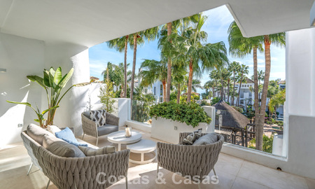 Luxueux penthouse en duplex rénové à vendre, à Puente Romano sur le Golden Mile de Marbella 775591