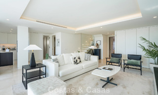 Luxueux penthouse en duplex rénové à vendre, à Puente Romano sur le Golden Mile de Marbella 775593 