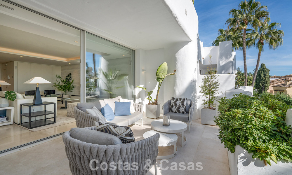 Luxueux penthouse en duplex rénové à vendre, à Puente Romano sur le Golden Mile de Marbella 775594