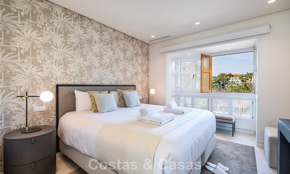 Luxueux penthouse en duplex rénové à vendre, à Puente Romano sur le Golden Mile de Marbella 775606