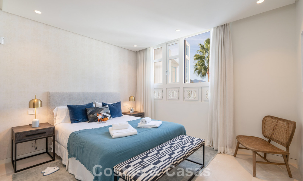 Luxueux penthouse en duplex rénové à vendre, à Puente Romano sur le Golden Mile de Marbella 775608
