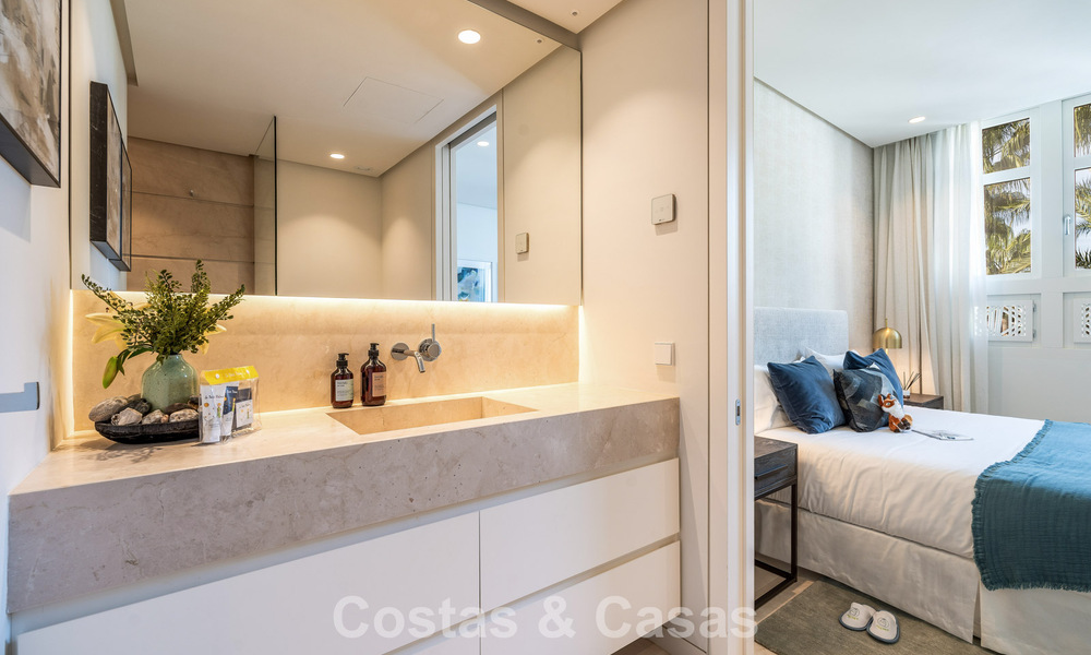 Luxueux penthouse en duplex rénové à vendre, à Puente Romano sur le Golden Mile de Marbella 775609