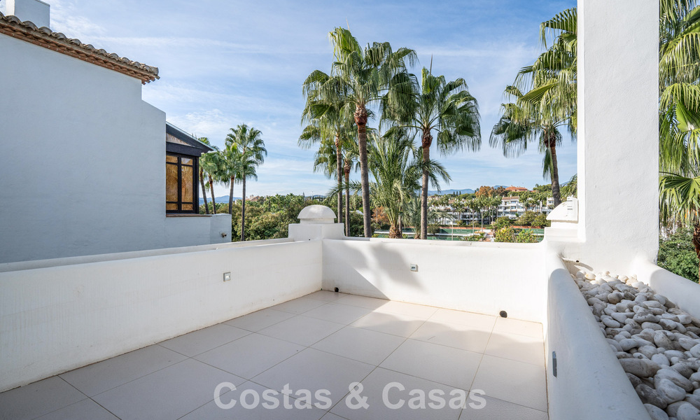 Luxueux penthouse en duplex rénové à vendre, à Puente Romano sur le Golden Mile de Marbella 775614