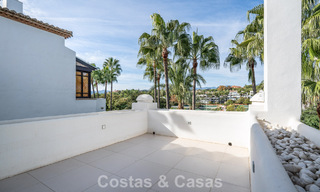 Luxueux penthouse en duplex rénové à vendre, à Puente Romano sur le Golden Mile de Marbella 775614 