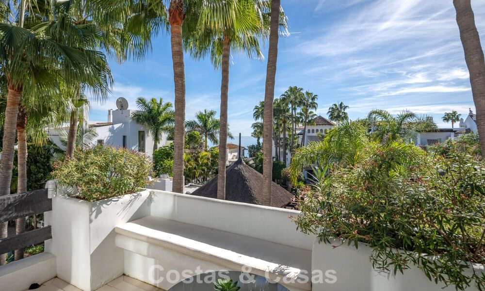 Luxueux penthouse en duplex rénové à vendre, à Puente Romano sur le Golden Mile de Marbella 775621