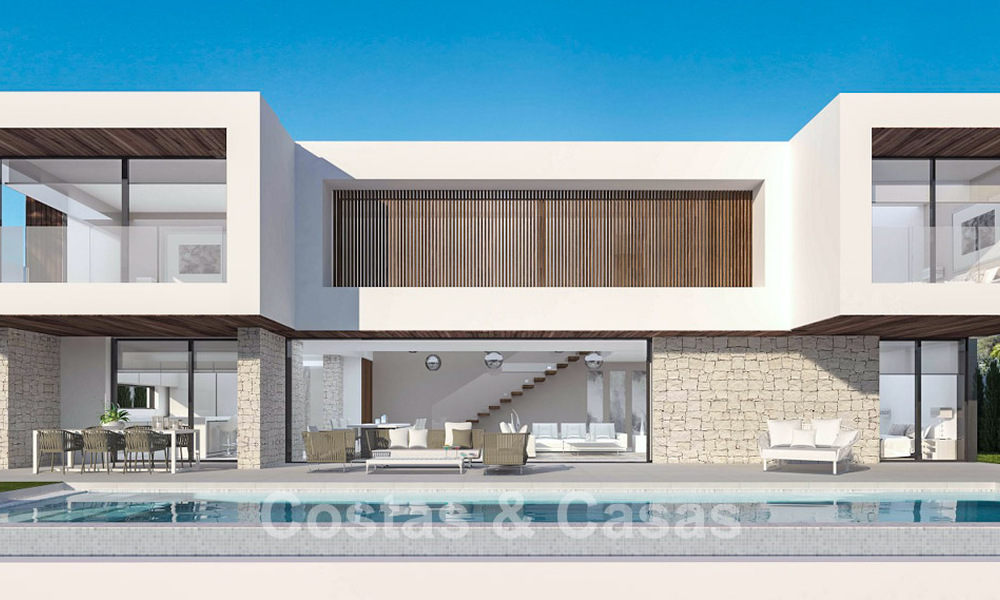Villa contemporaine de nouvelle construction à vendre dans un complexe de golf à Mijas sur la Costa del Sol 775624