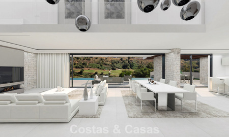 Villa contemporaine de nouvelle construction à vendre dans un complexe de golf à Mijas sur la Costa del Sol 775625
