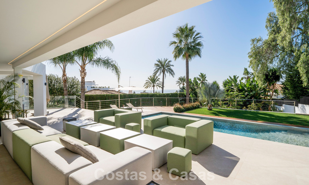Villa méditerranéenne moderne aux influences contemporaines à vendre sur le Golden Mile de Marbella 775630