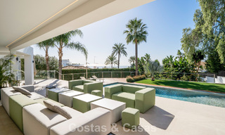 Villa méditerranéenne moderne aux influences contemporaines à vendre sur le Golden Mile de Marbella 775630 
