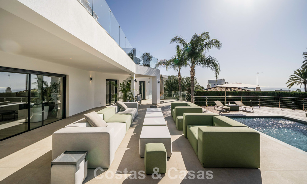 Villa méditerranéenne moderne aux influences contemporaines à vendre sur le Golden Mile de Marbella 775632