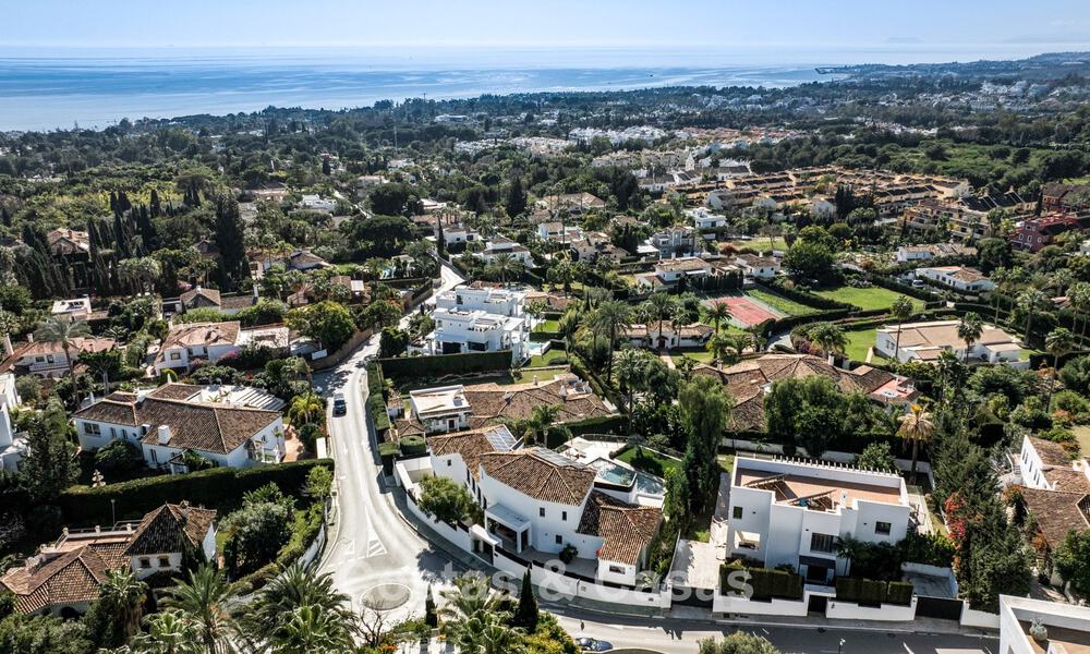 Villa méditerranéenne moderne aux influences contemporaines à vendre sur le Golden Mile de Marbella 775635