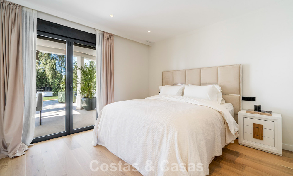 Villa méditerranéenne moderne aux influences contemporaines à vendre sur le Golden Mile de Marbella 775654