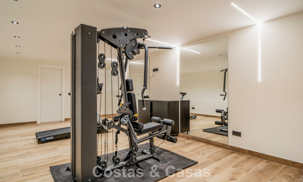 Villa méditerranéenne moderne aux influences contemporaines à vendre sur le Golden Mile de Marbella 775657