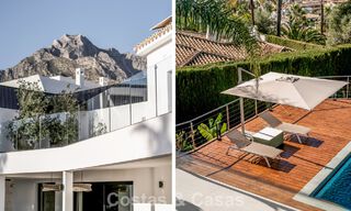 Villa méditerranéenne moderne aux influences contemporaines à vendre sur le Golden Mile de Marbella 775660 