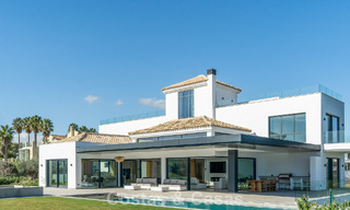 Villa de luxe neuve et moderne à vendre dans une communauté fermée de premier plan de Sotogrande, Costa del Sol 775754 