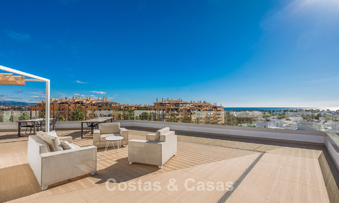 Penthouse contemporain avec grand solarium à vendre dans un complexe moderne à San Pedro, Marbella 775807