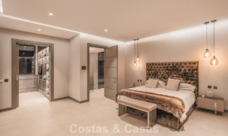 Villa de luxe moderniste avec vue sur la mer à vendre dans le quartier exclusif et sécurisé d'El Madroñal, Marbella - Benahavis 775886 