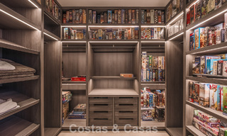 Villa de luxe moderniste avec vue sur la mer à vendre dans le quartier exclusif et sécurisé d'El Madroñal, Marbella - Benahavis 775899 