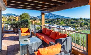 Superbe penthouse avec vue panoramique à vendre dans un complexe fermé de Marbella - Benahavis 775877 