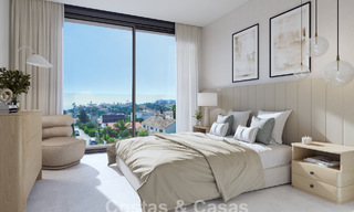 Nouveaux appartements durables avec vue sur la mer à vendre près de la plage à West Estepona. 775822 