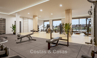 Nouveaux appartements durables avec vue sur la mer à vendre près de la plage à West Estepona. 775823 