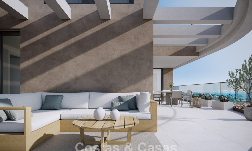 Nouveaux appartements durables avec vue sur la mer à vendre près de la plage à West Estepona. 775840