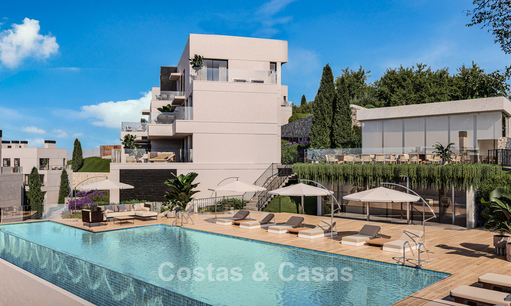 Nouveau sur le marché. Appartements de golf élégants à vendre dans un complexe de golf recherché à Mijas, Costa del Sol 776201