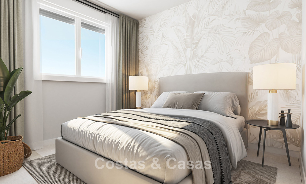 Dernières unités! Nouveaux appartements à vendre, à distance de marche des commodités et de la plage sur le New Golden Mile, Marbella - Estepona 776211