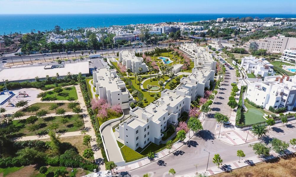 Dernières unités! Nouveaux appartements à vendre, à distance de marche des commodités et de la plage sur le New Golden Mile, Marbella - Estepona 776213