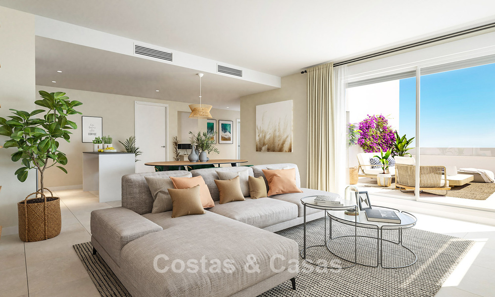 Dernières unités! Nouveaux appartements à vendre, à distance de marche des commodités et de la plage sur le New Golden Mile, Marbella - Estepona 776214
