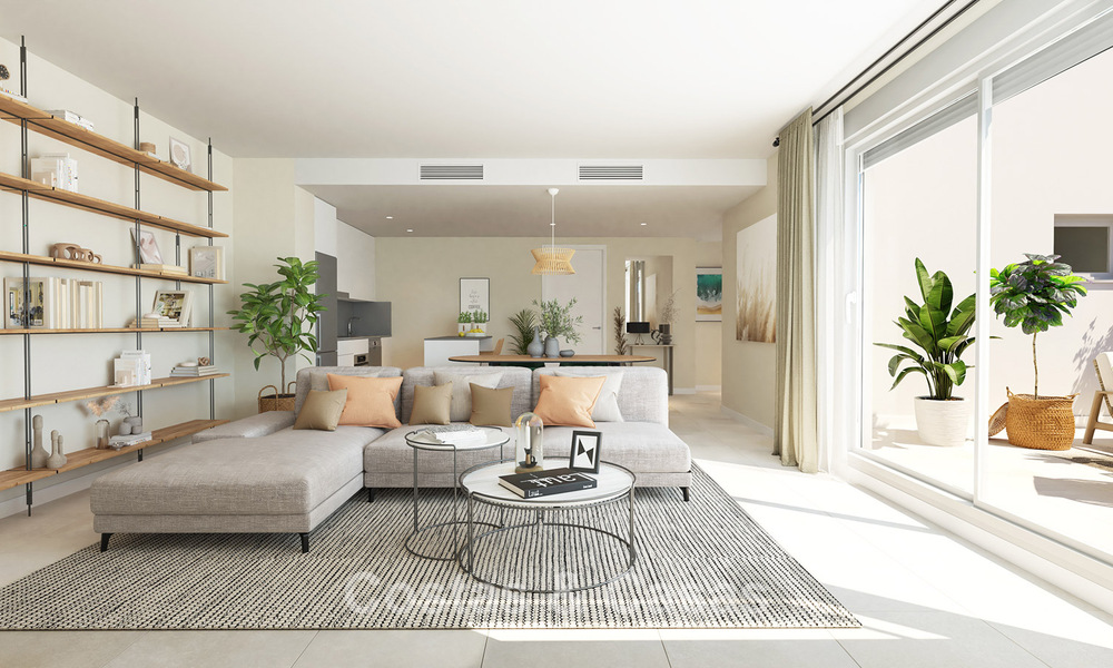 Dernières unités! Nouveaux appartements à vendre, à distance de marche des commodités et de la plage sur le New Golden Mile, Marbella - Estepona 776216