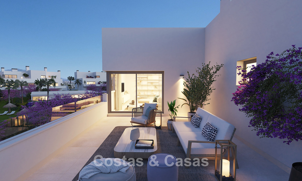 Dernières unités! Nouveaux appartements à vendre, à distance de marche des commodités et de la plage sur le New Golden Mile, Marbella - Estepona 776219