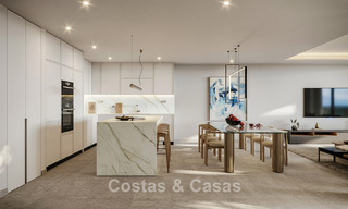 Appartements élégants sur plan à vendre à quelques pas d'un lagon artificiel sur la Costa del Sol 776172 