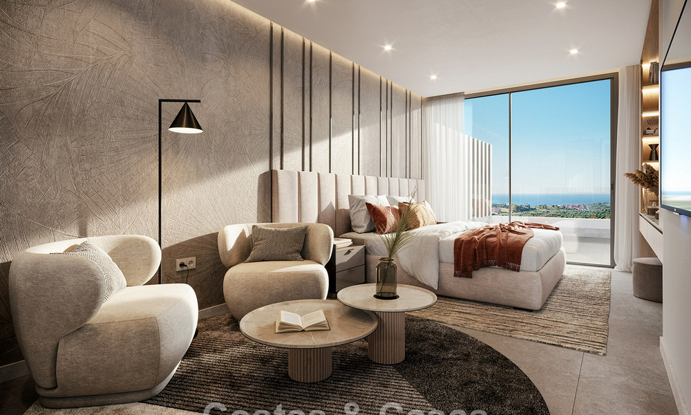 Appartements élégants sur plan à vendre à quelques pas d'un lagon artificiel sur la Costa del Sol 776175